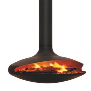 China suspended stove wood   steel burning stove for hotels hanging indoor hanging fireplace carbon fireplace contemporary wholesale