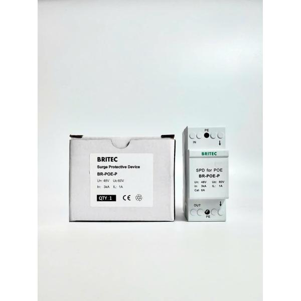 BR-POE-P Signal Surge Arrester surge arester data network rj45 surge protection