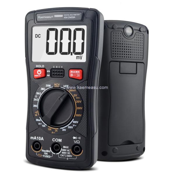 Quality Kaemeasu 09A Digital Multimeter Ture RMS Current Voltage Measuring 2000 Counts Clamp Meter for sale
