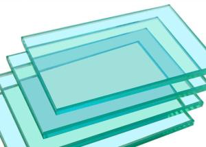 China High Strength Clear Tempered Glass 8mm Thickness With Polished Edge wholesale