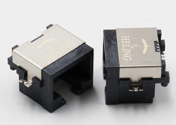 Quality SMT Overhangs PCB RJ45 Jack Ethernet Connector Female Type for sale