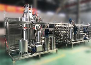 Dairy Milk UHT Sterilizer Machine Milk Processing Line Low Consumption