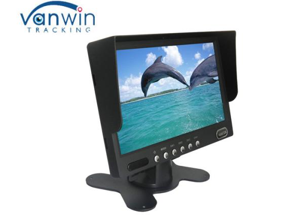 Quality 7 inch TFT car dashboard monitor with Pillow, 2 cameras inputs for Truck Reversing for sale