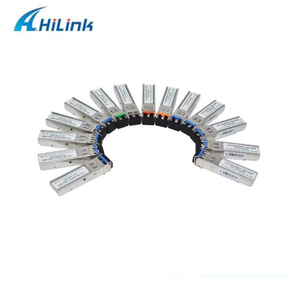 Commercial Grade 1.25G CWDM 1270~1610nm 80KM ZR Dual LC CWDM SFP Modules DDM