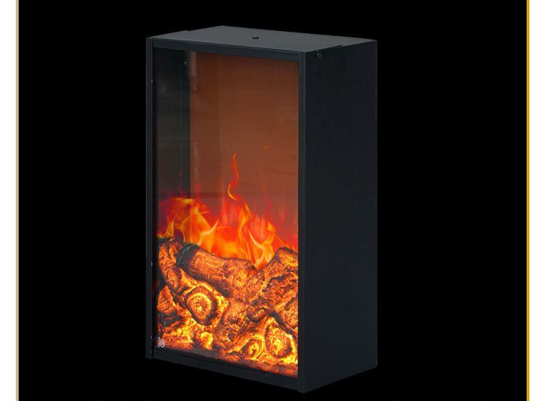 Heating Function OEM Simulation Electric Wall Fireplace