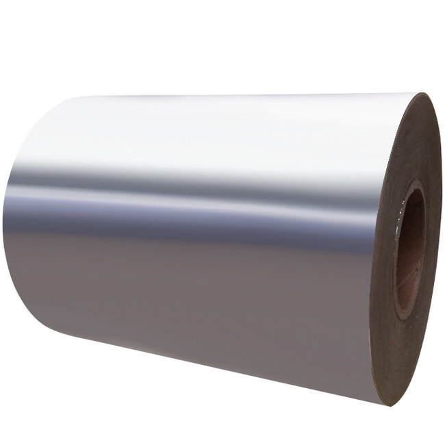 8000T Heat sensitive 76mm Silver Foil Paper Labels