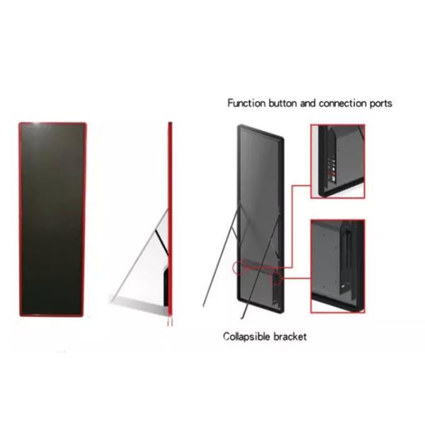 Smart Digital Advertising Led Display Poster Standing Magic LED Screen P2.5