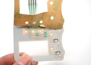 China Long Life Cycle Metal Dome Membrane Switch With A Transparent Window wholesale