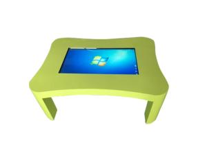 Custom Size Interactive Touch Screen Table Waterproof Touch Screen Smart Table for kids gaming