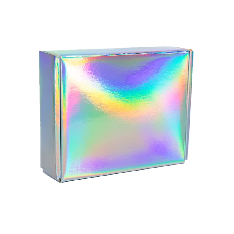 Collapsible Fashionable Design Cosmetic Paper Packaging Box with Holographic Effect