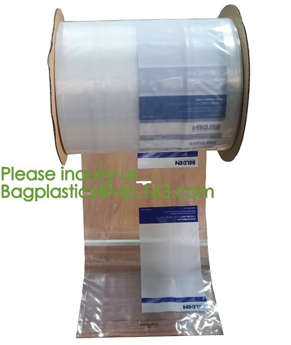 Clear LLDPE Easy Tearing Line Pre-Opened In Roll Bag,Factory Custom Autobag Preopened Polybag On A Roll