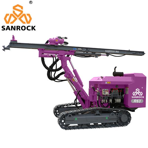 Quality Mining DTH Drilling Rig Rotary Blasthole Depth 20m Crawler Hydraulic Drilling Rig for sale