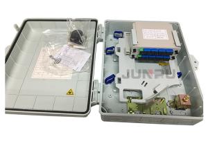 China Wall Mounted Fiber Optic Distribution Box , 16 Core Optical Network Terminal Box wholesale