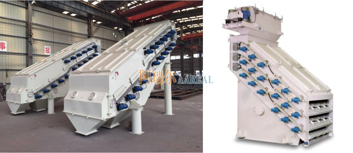 30TPH High Frequency Screen Vibrating Sieve For Wet Quartz Sand Electromagnetic Vibrator