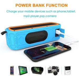 9W Solar Waterproof Bluetooth Speaker Power Bank | Best Manufacturers, Suppliers