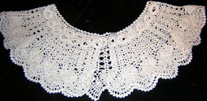 Black Evening Triangle Shawls Wraps with Tassel in Granny Square Pattern