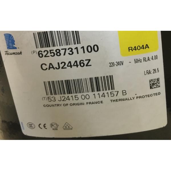 CAJ2446ZBR CAJ2446Z Refrigeration Compressor Condensing Unit R404a 1hp