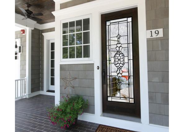 Quality Weathered Tempered Sliding Glass Door Surface Sketch Easier To Clean for sale
