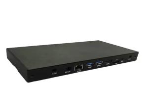 China Silent Slim 4K Media Streaming Box Fanless Rockchip Quad Core Power And Gigabit Connectivity wholesale