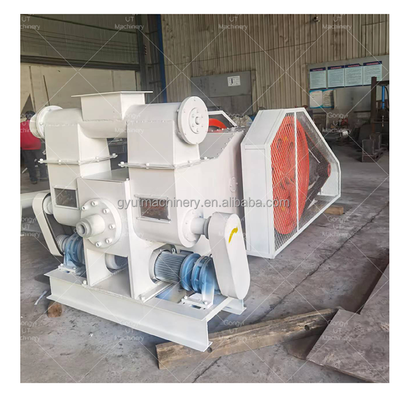 30mm Dia Biofuel Wood Sawdust Hydraulic Briquetting Punching Machine with Blue Color