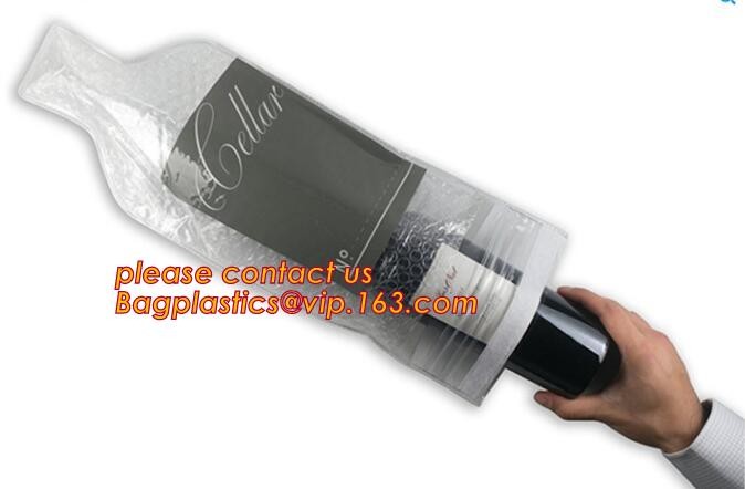 Eco friendly LONG HANDLE RECYCLABLE PVC WINE BAG, CARRIER BAG,HANDY BAG,GIFT WINE BAG,PROMOTION, PROMOTIONAL PRODUCTS PA