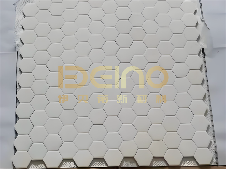 Wear Resistant Ceramic Mosaic Tile Hexagon Alumina Ceramic Lining Sheet