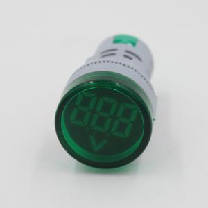 China Signal Warning LED Indicator Lamp With Digital AC Voltmeter wholesale