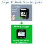 DCC Eu Digital QR Code EU Green Pass Scanner Reader Face Recognition C19