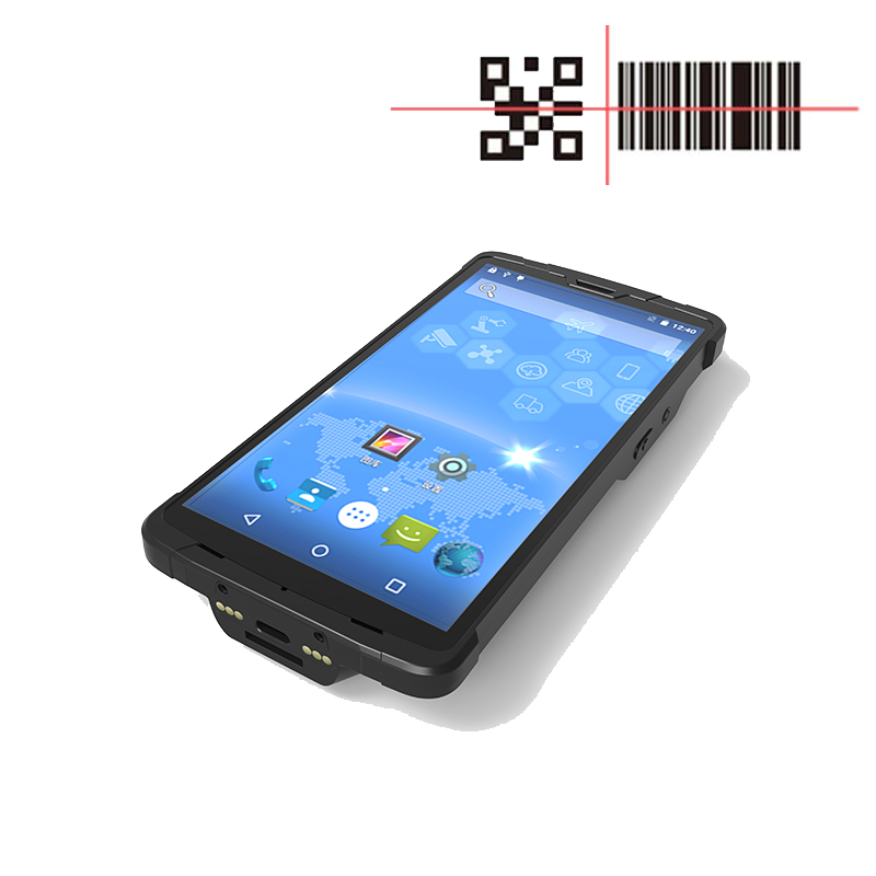 1D/2D Cell Phone Barcode Scanner 128GB Micro SD Card 2160*1080 6.0'' HD Full Screen 1