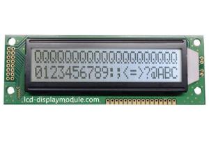 China COB Resolution 20x2 LCD Dot Matrix Module , Character Transflective LCD Display wholesale