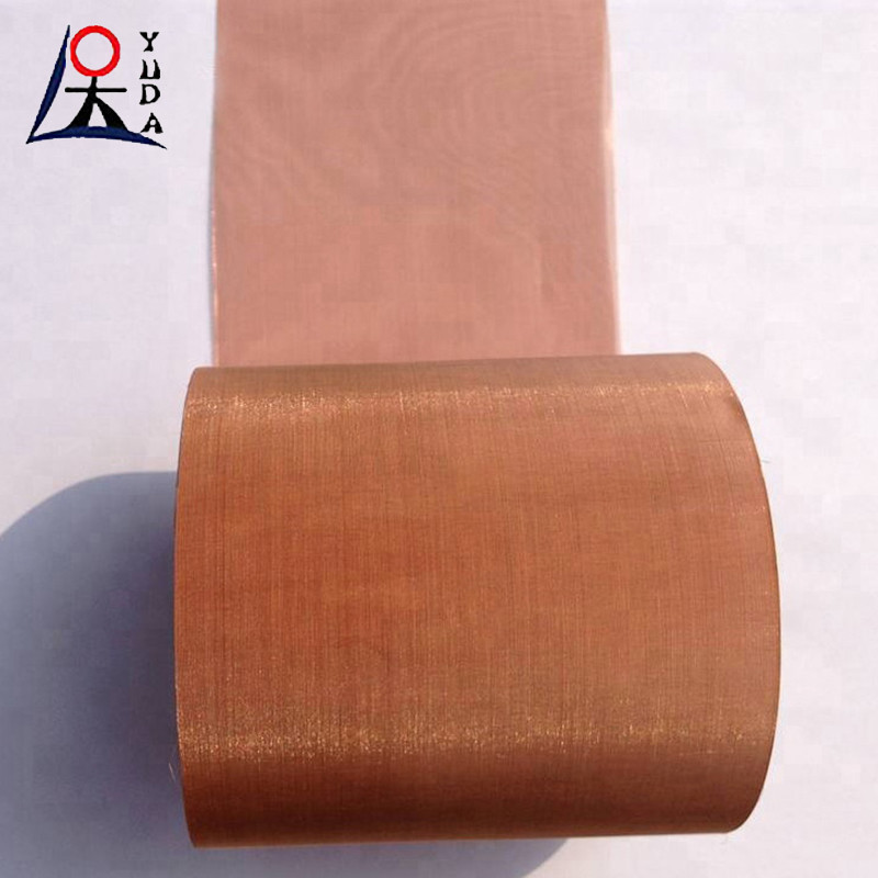 5 10 20 40 50 Mesh Red Copper Wire Mesh Copper Expanded Mesh
