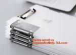 PP Material Document Pocket File Folder, A4 pp file folder, clear clip file