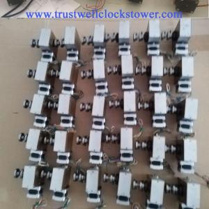 China Old church clocks replacement movement mechanism with master cntroller and hour minute second hand wholesale