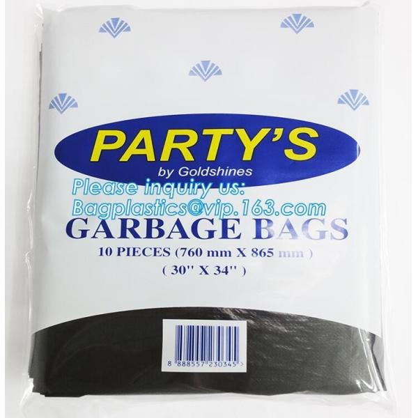 Tall Kitchen Drawstring Trash Bags,Reusable Trash Diaper Bag,gallon black drawstring, durable bin liners 1.2 mil, unscen