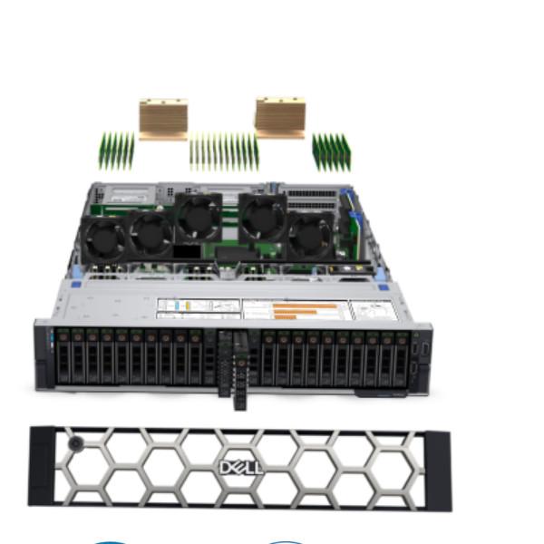 Quality powerful Power Edge R740 Server 12 x 3.5″ drives for sale