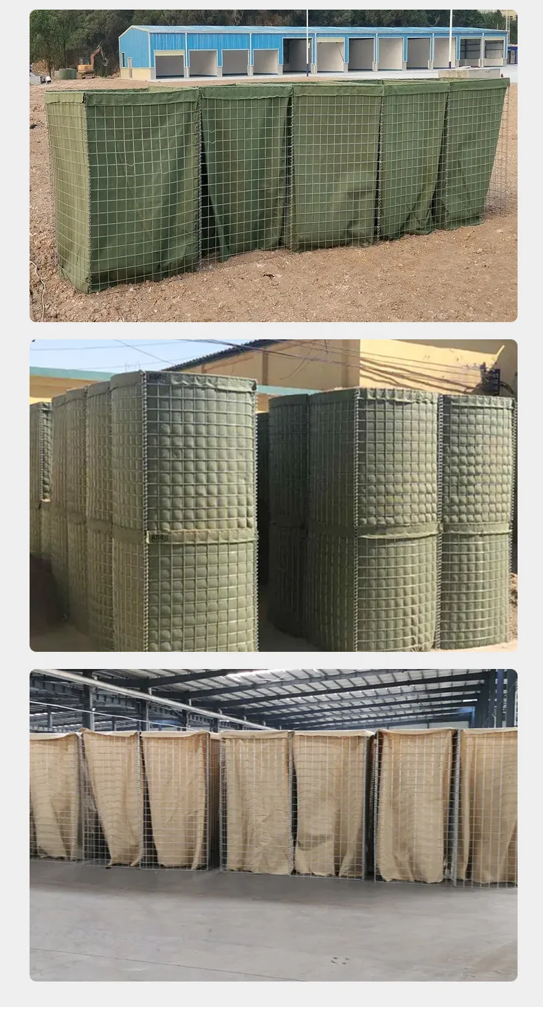 Media Blast Shield Wall Security Defense Blast Net Sand Containers Bunker Isolation