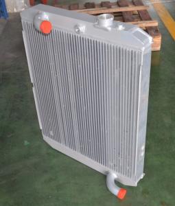 Aluminum compact heat transfer plate heat exchanger for water cooler radiator
