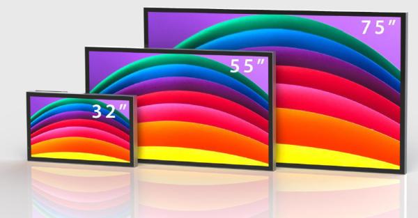 Quality PCAP Touch Frameless Lcd Display OLED IP67 Waterproof Anti Reflective for sale