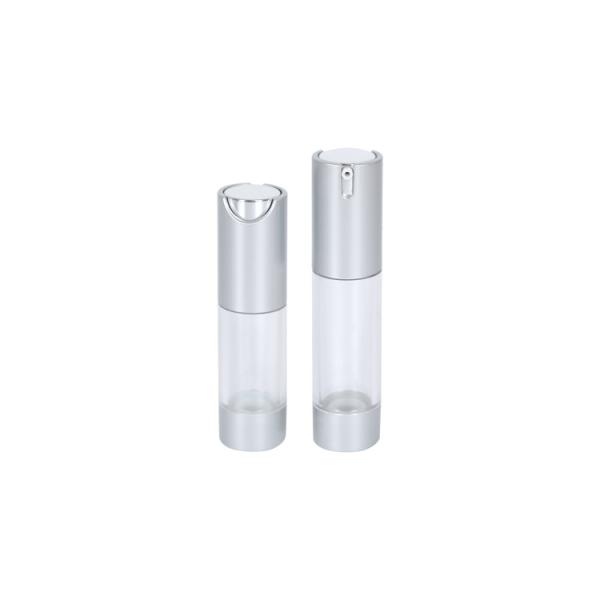 15ml 20ml 30ml 35ml 50ml Transparent AS Airless Pump Bottle Lotion / Cream Packaging UKA26
