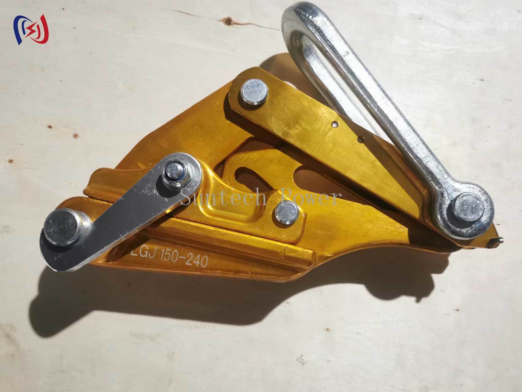 Small Size and Light Weight Conductor Stringing Tools for Power Line Sag Adjustment