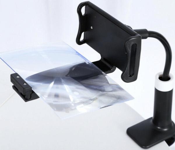 Quality 8 Inch Gooseneck Phone Holder Lazy Mount Bracket Amplifier Desktop Holder 500g for sale