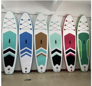 China Drop Stitch Inflatable SUP Board Floating Stand Up Board Paddle With Complete Accessories wholesale