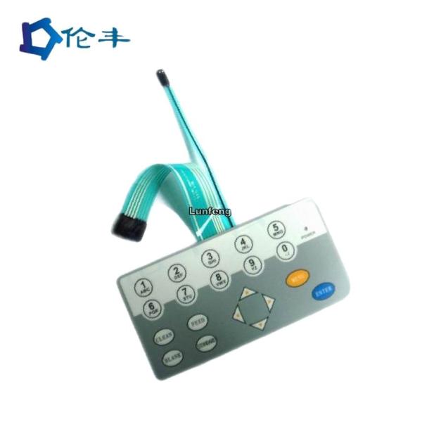 Metal Dome Control Panel Overlay
