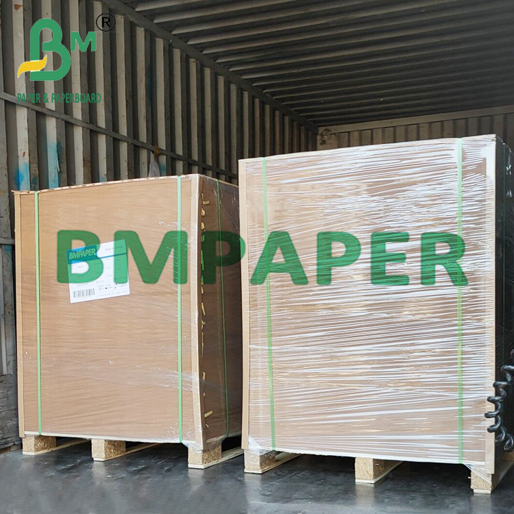 48cm 50cm 150gsm High Strength Virgin Kraft Sack Paper For Feed Packaging