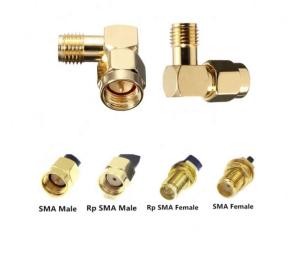 China Wifi Router External Rf Connector Adapter Antenna Rp Sma Male To Double Rp wholesale
