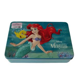 China OEM Rectangle Puzzle Tins 3D Embossing Rectangular Tin Containers wholesale