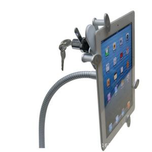 China Ipad Anti-Theft Tablet Kiosk Bracket With Gooseneck Tabletop Mount wholesale