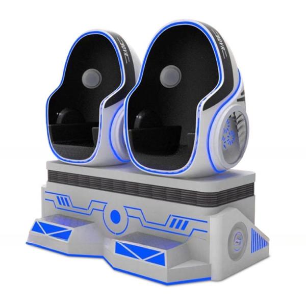 Quality 2022 Simulator virtual reality 9d vr egg cinema with 2 players for shopping mall for sale