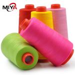 Colored 3000Y 40/2 Spun Polyester Thread Dyed Pattern
