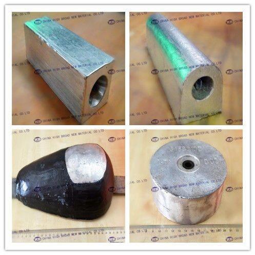 Quality casting AZ63 High Potential Magnesium Sacrificial Anode protection for sale